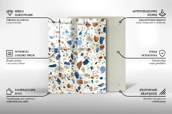 Kryt na varnou desku Dekorativní kamenina
