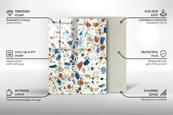 Kryt na varnou desku Dekorativní kamenina