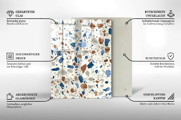 Kryt na varnou desku Dekorativní kamenina