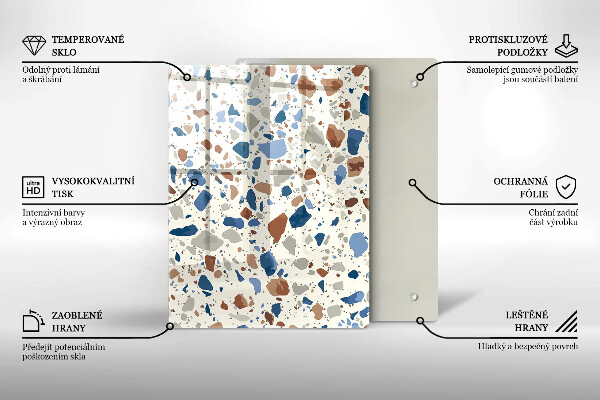 Kryt na varnou desku Dekorativní kamenina