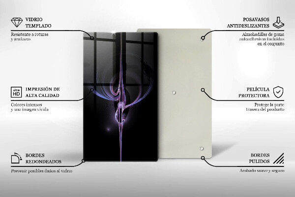 Sklo za sporák Moderní abstrakce