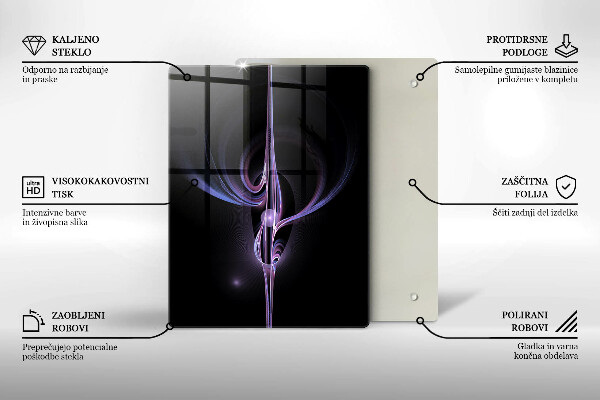 Sklo za sporák Moderní abstrakce