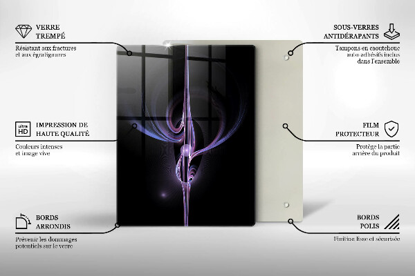 Sklo za sporák Moderní abstrakce