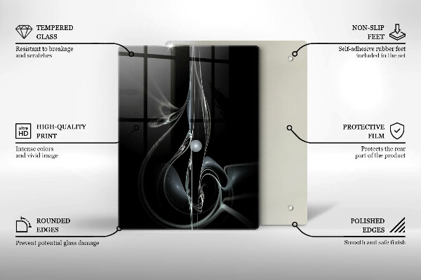 Sklo za sporák Moderní abstrakce