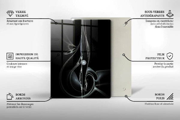 Sklo za sporák Moderní abstrakce