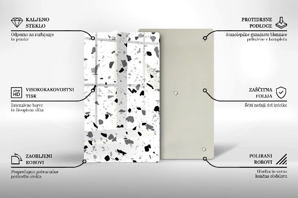 Kryt na varnou desku Dekorativní kamenina