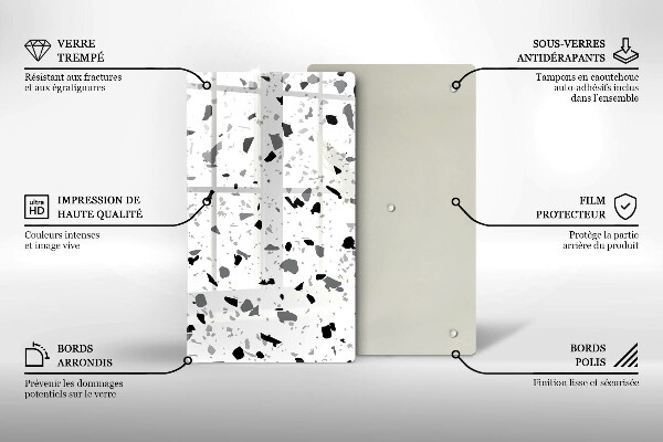 Kryt na varnou desku Dekorativní kamenina