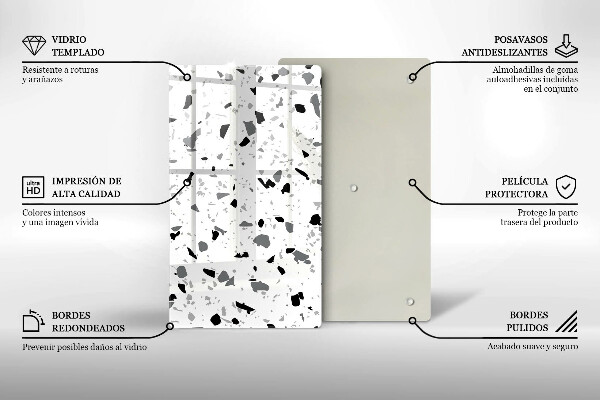 Kryt na varnou desku Dekorativní kamenina