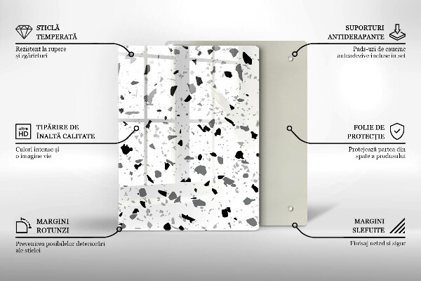 Kryt na varnou desku Dekorativní kamenina