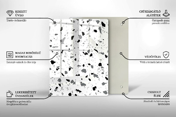 Kryt na varnou desku Dekorativní kamenina