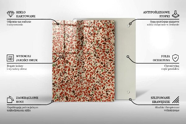 Kryt na varnou desku Jemná kamenina