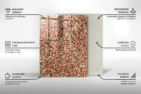 Kryt na varnou desku Jemná kamenina