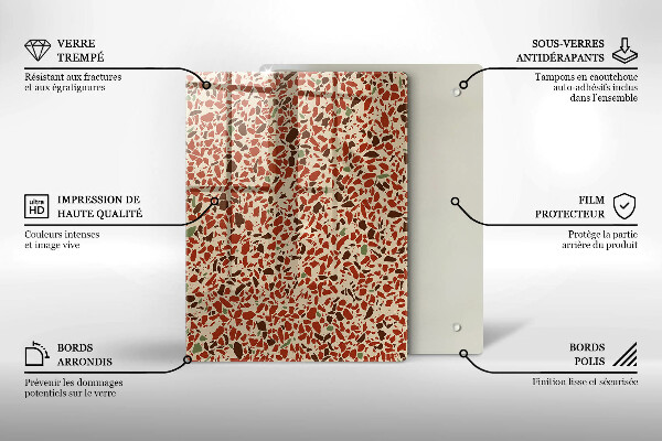 Kryt na varnou desku Jemná kamenina