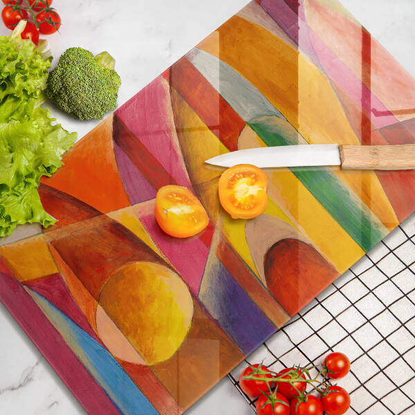 Kryt na varnou desku Barevná abstrakce