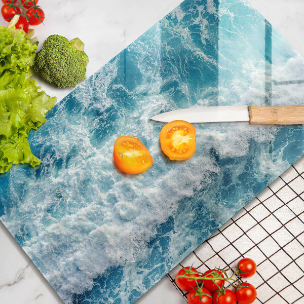 Kryt na varnou desku Vlny mořské vody