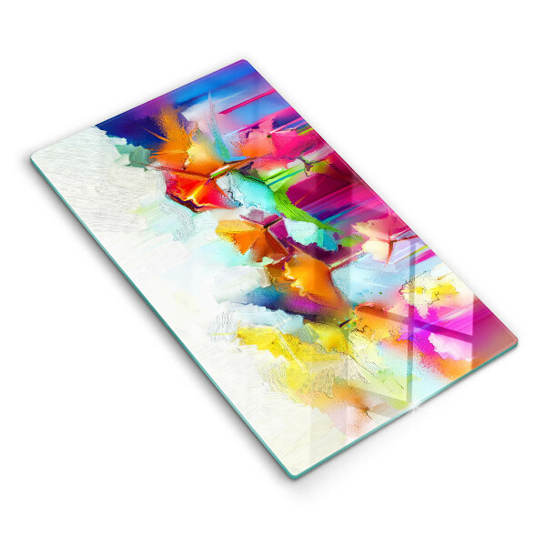 Kryt na varnou desku Malované květiny