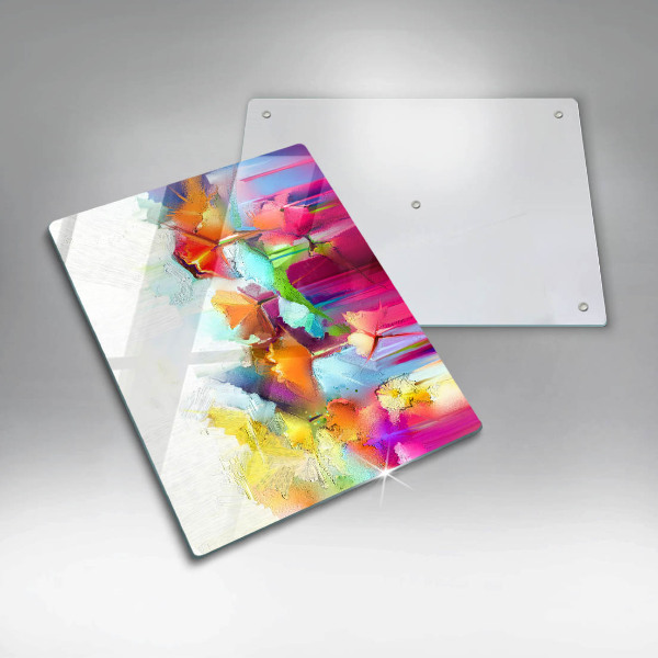 Kryt na varnou desku Malované květiny