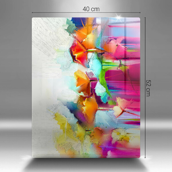 Kryt na varnou desku Malované květiny