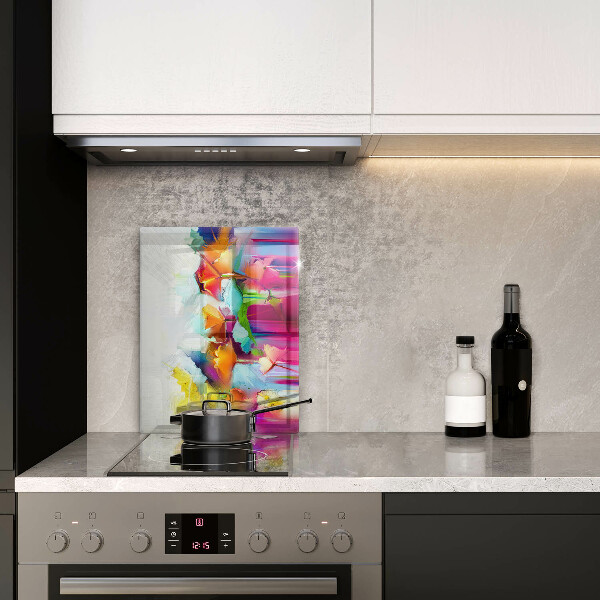 Kryt na varnou desku Malované květiny