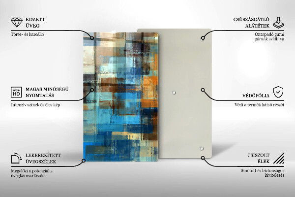 Kryt na varnou desku Malované pozadí