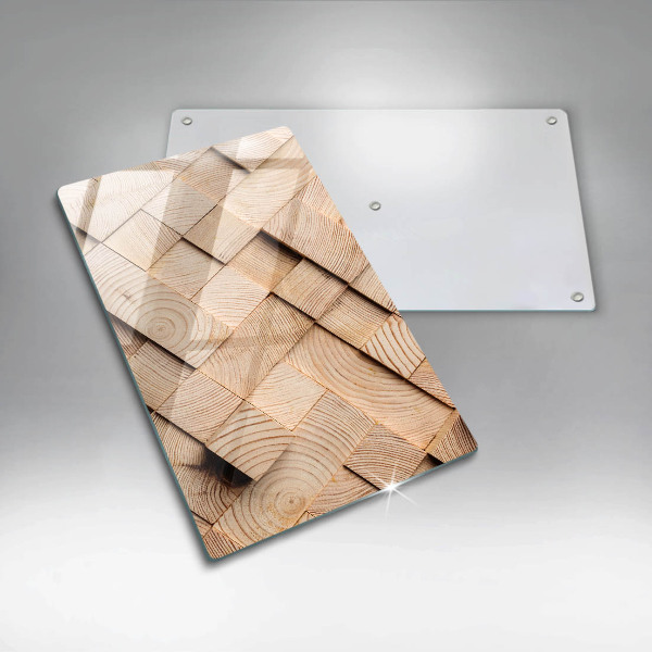 Kryt na varnou desku Dřevěné čtverce