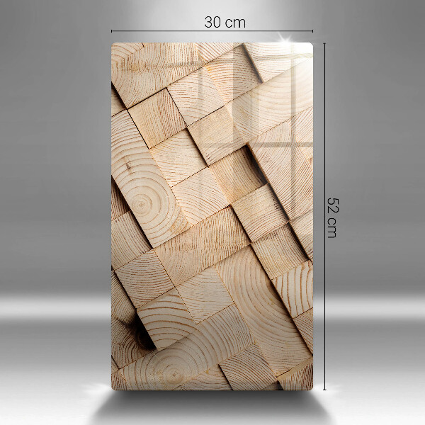 Kryt na varnou desku Dřevěné čtverce