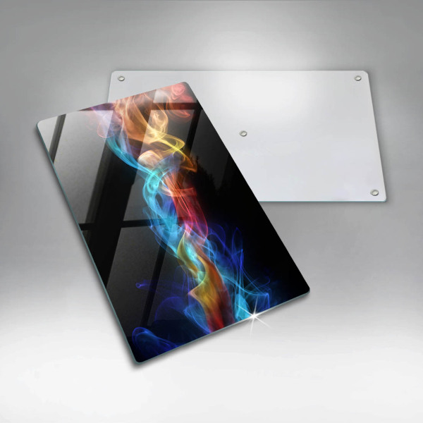 Sklo za sporák Barevný kouř