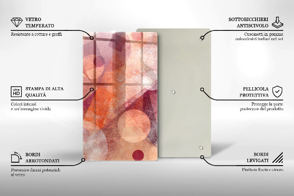 Kryt na varnou desku Abstraktní umění