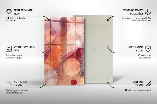 Kryt na varnou desku Abstraktní umění