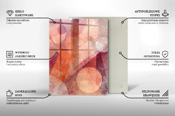 Kryt na varnou desku Abstraktní umění