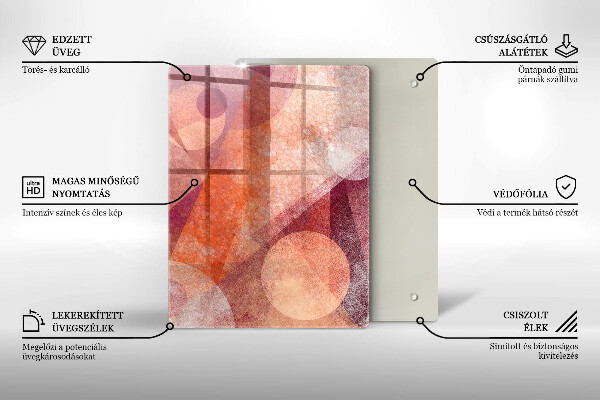 Kryt na varnou desku Abstraktní umění