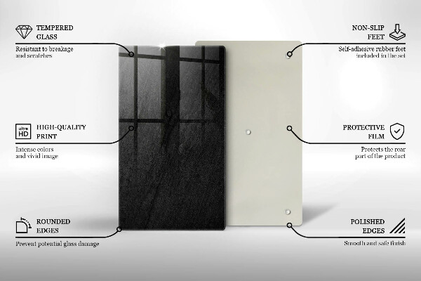 Kryt na varnou desku Rock textury