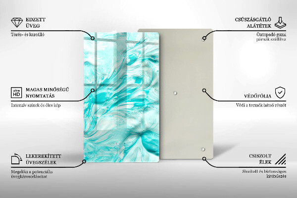 Kryt na varnou desku Abstrakce barvy