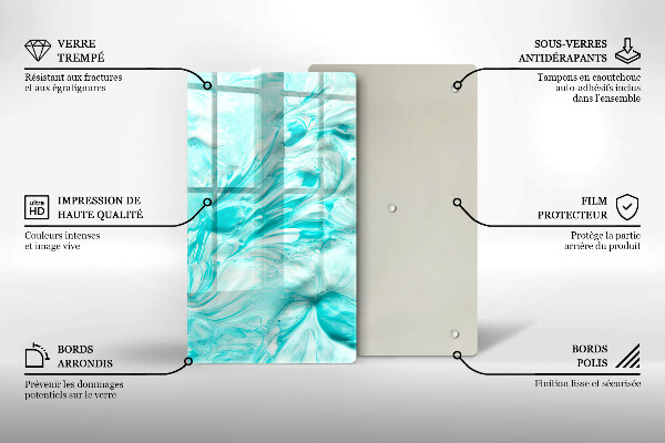 Kryt na varnou desku Abstrakce barvy