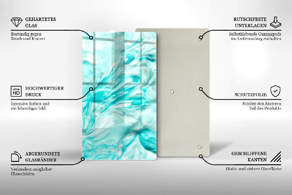 Kryt na varnou desku Abstrakce barvy