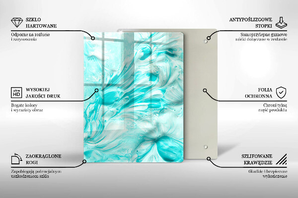Kryt na varnou desku Abstrakce barvy