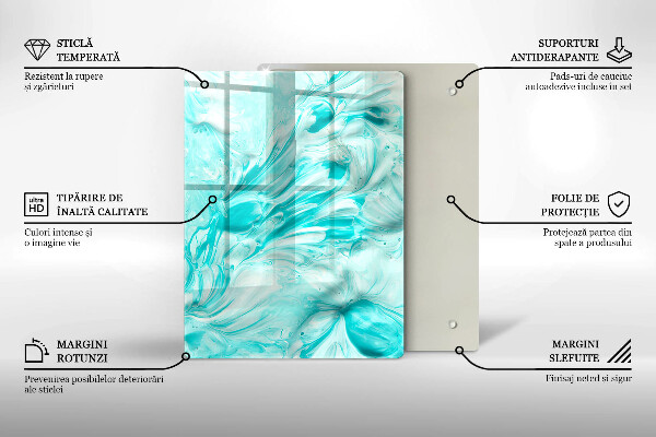 Kryt na varnou desku Abstrakce barvy