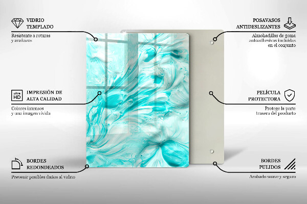 Kryt na varnou desku Abstrakce barvy
