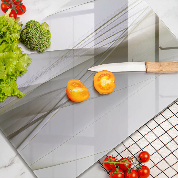 Sklo za sporák Abstraktní linie designu