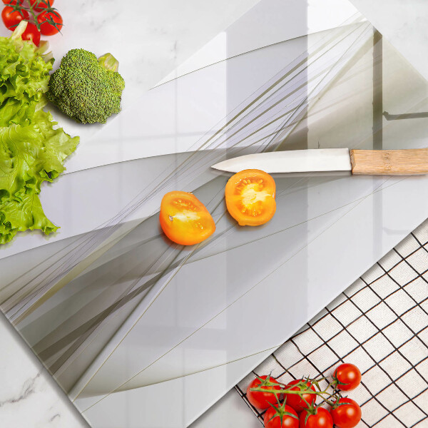 Sklo za sporák Abstraktní linie designu