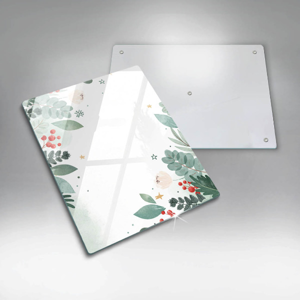 Sklo za sporák Akvarel listy