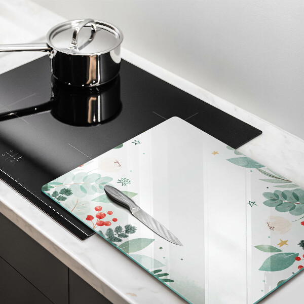 Sklo za sporák Akvarel listy