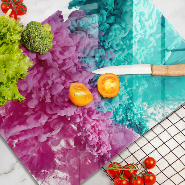 Kryt na varnou desku Tyrkysově růžový kouř