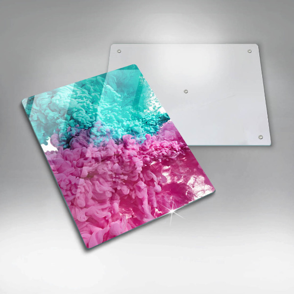 Kryt na varnou desku Tyrkysově růžový kouř