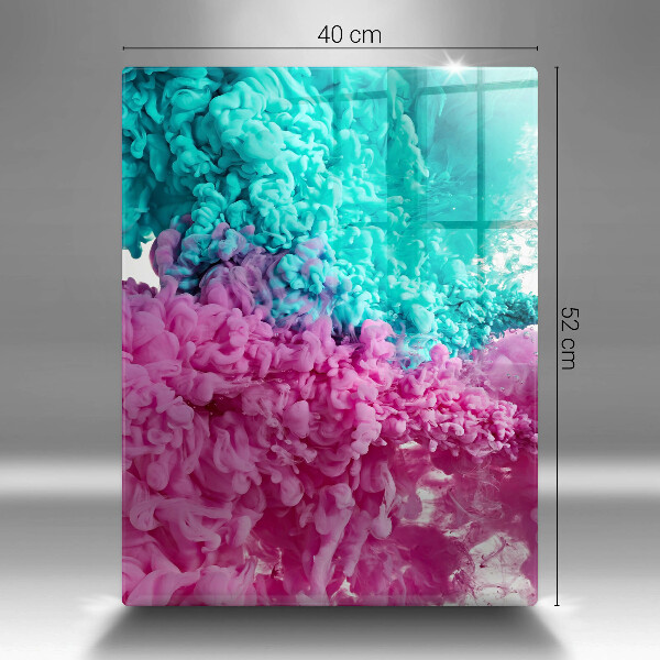 Kryt na varnou desku Tyrkysově růžový kouř