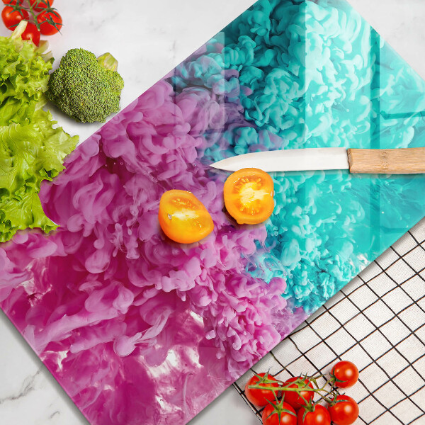 Kryt na varnou desku Tyrkysově růžový kouř