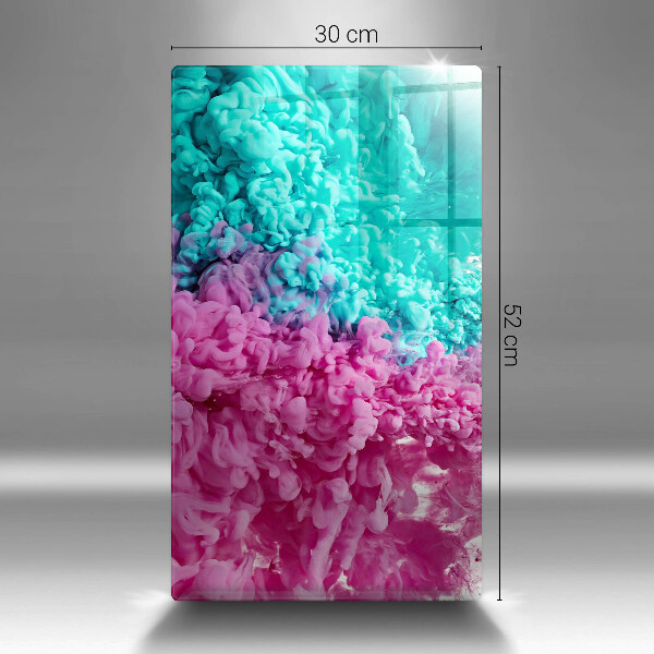 Kryt na varnou desku Tyrkysově růžový kouř