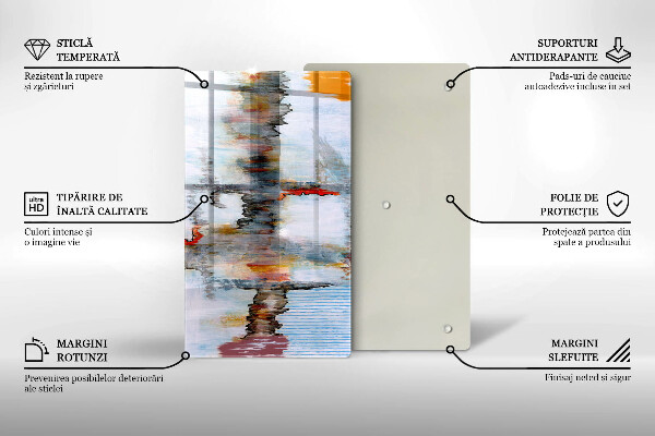 Kryt na varnou desku Abstrakce barvy