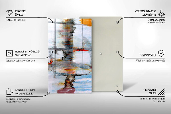 Kryt na varnou desku Abstrakce barvy