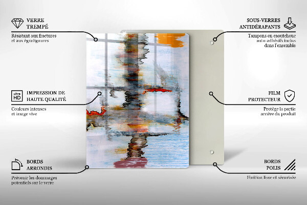 Kryt na varnou desku Abstrakce barvy